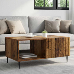 Mesa de centro madeira antiga 90 x 50 x 40 cm