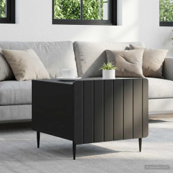 Mesa de centro preto 49 x 50 x 42 cm derivados de madeira