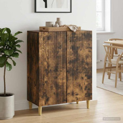Buffet carvalho fumado 66 x 34,5 x 90 cm derivados de madeira