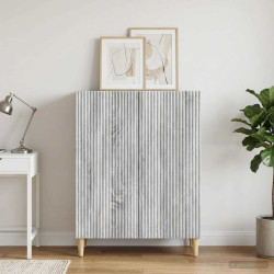 Buffet sonoma cinzento 66 x 34,5 x 90 cm derivados de madeira