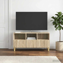 Gabinete para TV com gaveta carvalho sonoma 102 x 34,5 x 50 cm