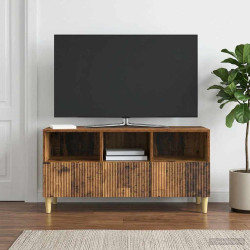 Gabinete para TV com gaveta madeira antiga 102 x 34,5 x 50 cm