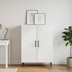 Buffet branco brilhante 66 x 34,5 x 89,5 cm
