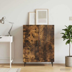 Buffet carvalho fumado 66 x 34,5 x 89,5 cm derivados de madeira