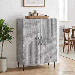Buffet sonoma cinzento 66 x 34,5 x 89,5 cm derivados de madeira