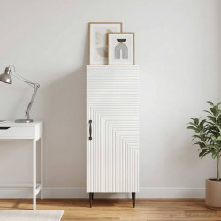 Buffet branco brilhante 33 x 34,5 x 89,5 cm