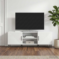 Gabinete para TV branco brilhante 150 x 31 x 50 cm