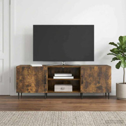 Gabinete para TV carvalho fumado 150 x 31 x 50 cm