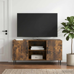 Gabinete para TV carvalho fumado 102 x 34,5 x 50 cm