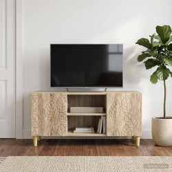 Gabinete para TV 102 x 34,5 x 50 cm carvalho sonoma