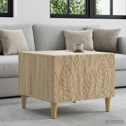 Mesa de centro carvalho sonoma 50 x 49 x 40 cm