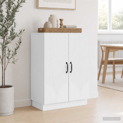 Buffet branco 66 x 34,5 x 87 cm derivados de madeira