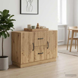 Buffet carvalho arttisan 89 x 34,5 x 57 cm derivados de madeira