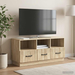 Gabinete para TV com gaveta carvalho sonoma 102 x 34,5 x 47 cm