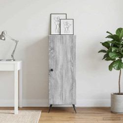 Buffet sonoma cinzento 33 x 34,5 x 90 cm derivados de madeira