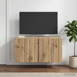 Gabinete de TV de parede 59,5 x 41 x 30 cm carvalho arttisan