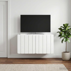 Gabinete de TV de parede 59,5 x 31 x 30 cm branco