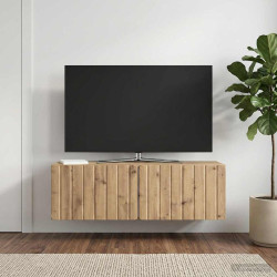 Gabinete de TV de parede 98 x 31 x 30 cm carvalho arttisan