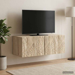 Gabinete de TV de parede 78,5 x 31 cm carvalho sonoma