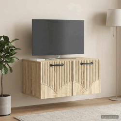 Gabinete de TV de parede carvalho sonoma 59,5 x 41 x 30 cm