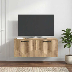 Gabinete de TV de parede 78,5 x 41 x 30 cm carvalho arttisan