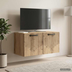 Gabinete de TV de parede 59,5 x 31 x 30 cm carvalho arttisan