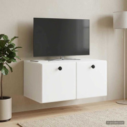 Gabinete de TV de parede 59,5 x 41 x 30 cm branco