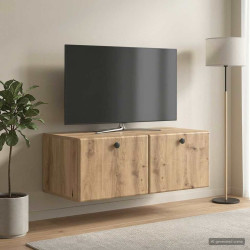 Gabinete de TV de parede 78,5 x 41 x 30 cm carvalho arttisan