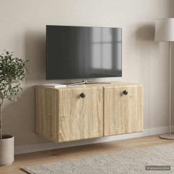 Gabinete de TV de parede 59,5 x 31 x 30 cm carvalho sonoma