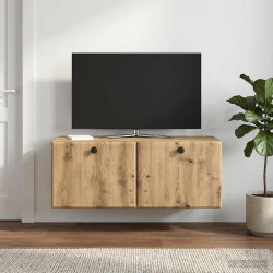 Gabinete de TV de parede 78,5 x 31 x 30 cm carvalho arttisan