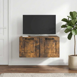 Gabinete de TV de parede carvalho fumado 59,5 x 41 x 30 cm