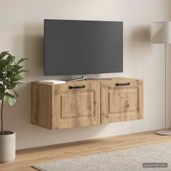 Gabinete de TV de parede 78,5 x 31 x 30 cm carvalho arttisan