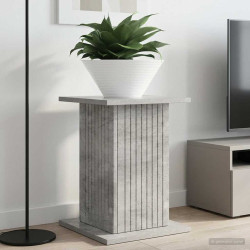 Suporte para plantas 2 unid. cinzento cimento 30,5 x 30 x 43 cm