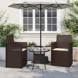 Almofadas de assento 2 pcs creme 47 x 36 x 2 cm poliéster