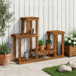 Suporte para plantas natural 90 x 25 x 73 cm
