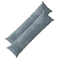 Capa almofada heerlen azul-claro 40 x 145 cm tecido chenille