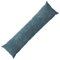 Capa almofada heerlen azul 40 x 145 cm tecido chenille
