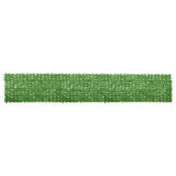 Tela de varanda com folhas verdes 600x100 cm