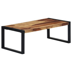 Mesa de centro 110x60x40 cm madeira de acácia maciça