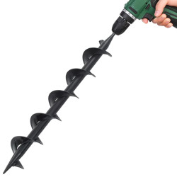 Broca furadora aço 75x600 mm