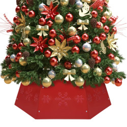 Saia para árvore de natal ø68x25 cm vermelho