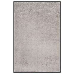 Tapete de porta 80x120 cm cinzento