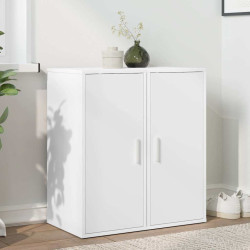 Sapateiras 2 pcs 32x35x70 cm contraplacado branco