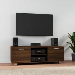 Móvel TV 120x40,5x35 cm derivados de madeira carvalho castanho