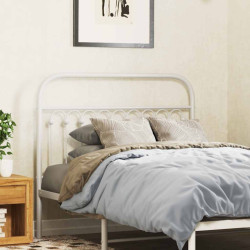 Cabeceira de substituição 107 cm metal branco
