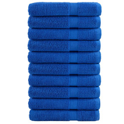 Toalhas de sauna premium solund 10 pcs 80x200 cm 600 gsm azul