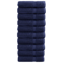 Toalhas de banho premium solund 10 pcs 100x150 cm 600 gsm algodão