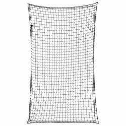 Rede para reboque com corda elástica 2,1x1,25 m PP preto