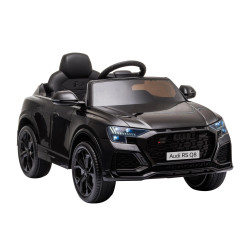 Carro Elétrico Infantil para Crianças de 3-5 Anos Licença Audi RS Q8 com Bateria 6V Controle a Distância Música MP3 Buzina e Luz