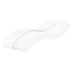 Colchão de espuma 90x210 cm dureza h2 h3 branco